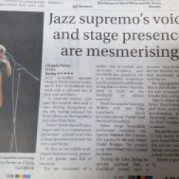 Gregory Porter Surrey Ad review